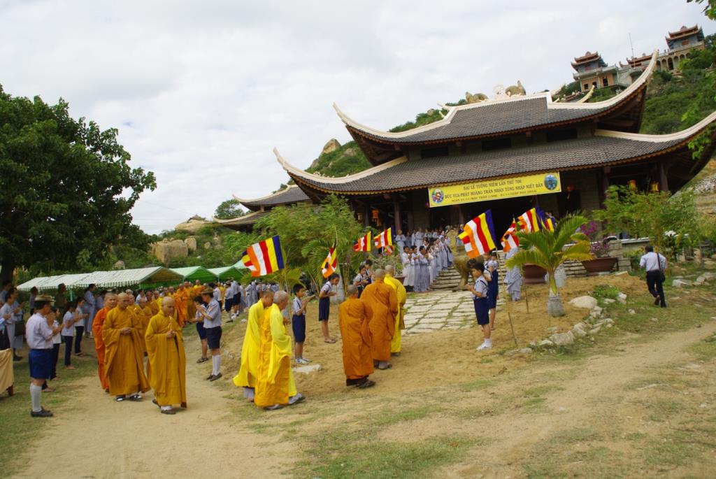 Ninh Thuận: Đại lễ tưởng niệm lần thứ 706 Đức vua - Phật Hoàng Trần Nhân Tông nhập Niết Bàn tổ chức tại Thiền Viện Trúc Lâm Viên Ngộ