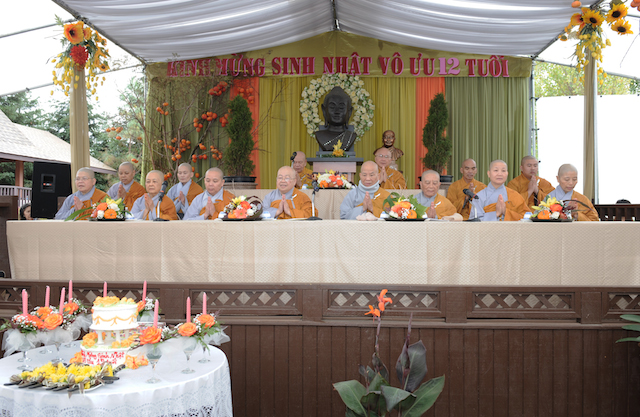 Thiền viện Vô Ưu, San Martin, California mừng 12 tuổi