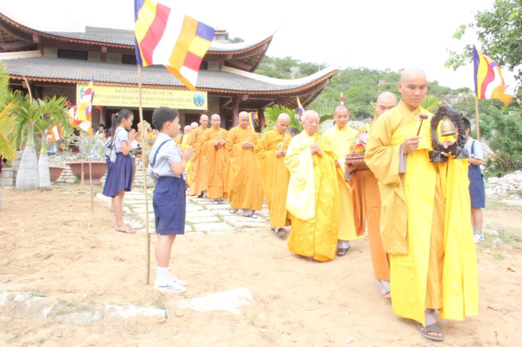Ninh Thuận: Đại lễ tưởng niệm lần thứ 706 Đức vua - Phật Hoàng Trần Nhân Tông nhập Niết Bàn tổ chức tại Thiền Viện Trúc Lâm Viên Ngộ