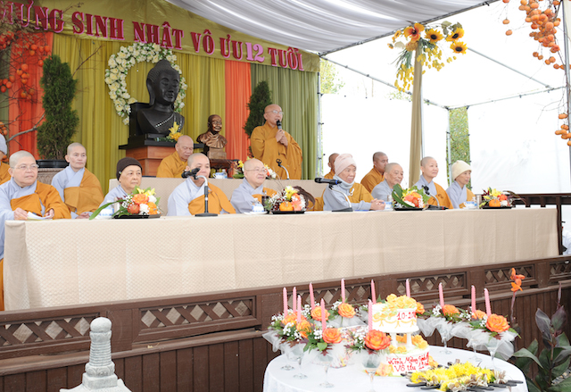 Thiền viện Vô Ưu, San Martin, California mừng 12 tuổi