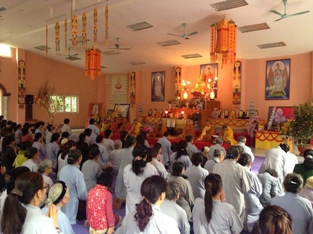 Hà Nội: Lễ Khai Pháp Đầu Xuân Ất Mùi tại chùa Sủi