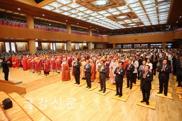 Hàn Quốc: Kỷ niệm 70 chu niên Khai sơn ngôi Guinsa, Chungcheongbuk