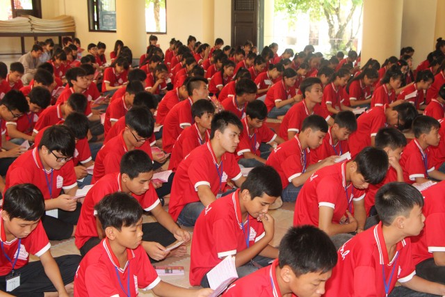 Thái Bình: Chùa Tây Khánh tổ chức khóa tu mùa hè lần thứ nhất - năm 2015