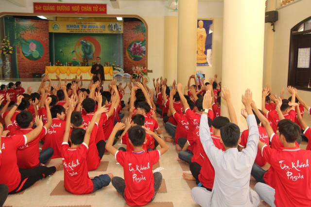 Thái Bình: Chùa Tây Khánh tổ chức khóa tu mùa hè lần thứ nhất - năm 2015