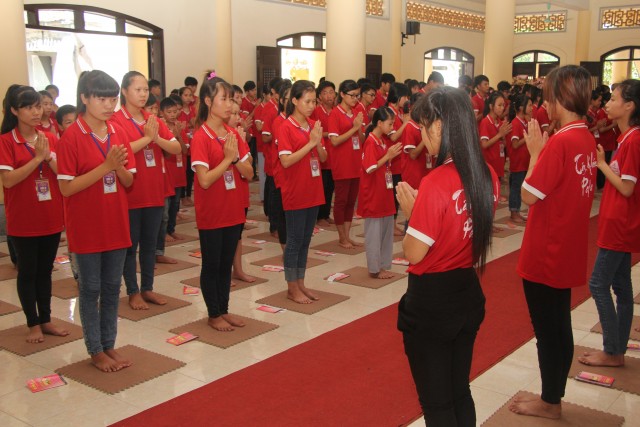 Thái Bình: Chùa Tây Khánh tổ chức khóa tu mùa hè lần thứ nhất - năm 2015