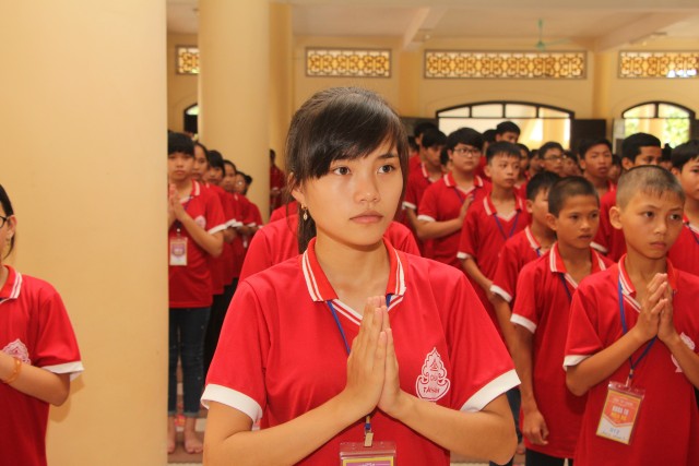 Thái Bình: Chùa Tây Khánh tổ chức khóa tu mùa hè lần thứ nhất - năm 2015