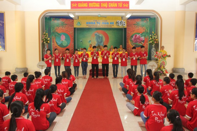 Thái Bình: Chùa Tây Khánh tổ chức khóa tu mùa hè lần thứ nhất - năm 2015