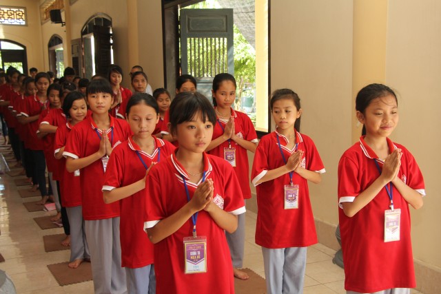 Thái Bình: Chùa Tây Khánh tổ chức khóa tu mùa hè lần thứ nhất - năm 2015