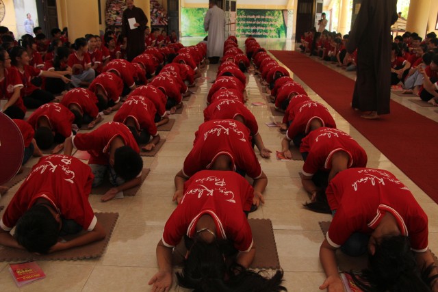 Thái Bình: Chùa Tây Khánh tổ chức khóa tu mùa hè lần thứ nhất - năm 2015