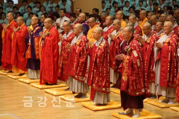 Hàn Quốc: Kỷ niệm 70 chu niên Khai sơn ngôi Guinsa, Chungcheongbuk