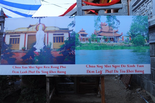 Tiền Giang: Lễ lạc thành chùa Hội Phước