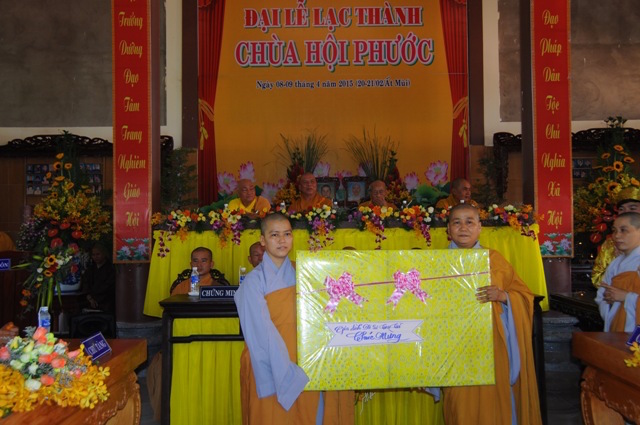 Tiền Giang: Lễ lạc thành chùa Hội Phước
