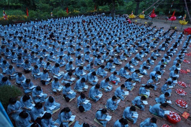 Thái Bình: Chùa Bụt Mọc tổ chức khóa tu “HƯƠNG TỪ BI” lần thứ tư năm 2015