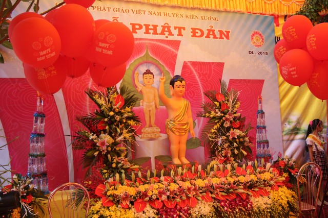 Thái Bình: BTS Phật giáo huyện Kiến Xương tổ chức Đại lễ Phật đản