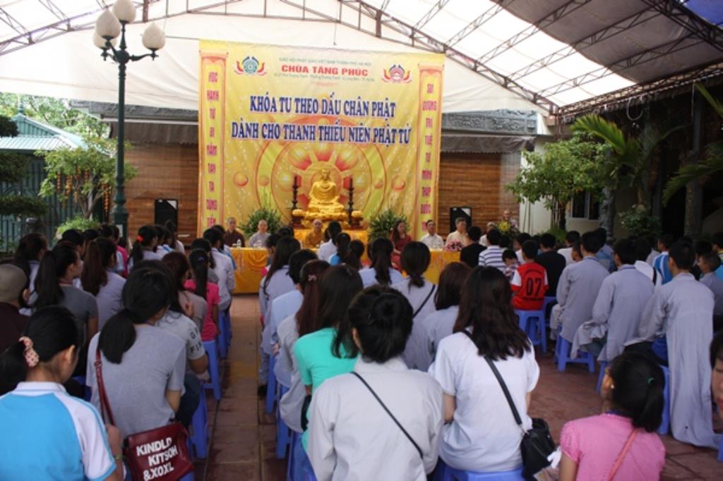 Khóa Tu Một Ngày “Theo Dấu Chân Phật” Lần Thứ I Tại Chùa Tăng Phúc