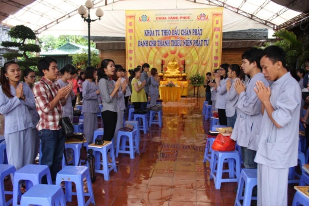 Khóa Tu Một Ngày “Theo Dấu Chân Phật” Lần Thứ I Tại Chùa Tăng Phúc