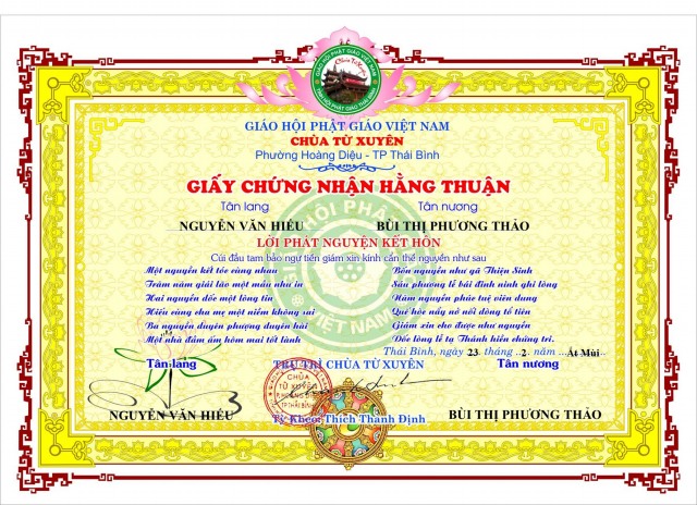 Lễ hằng thuận đầu tiên tại Sơn La