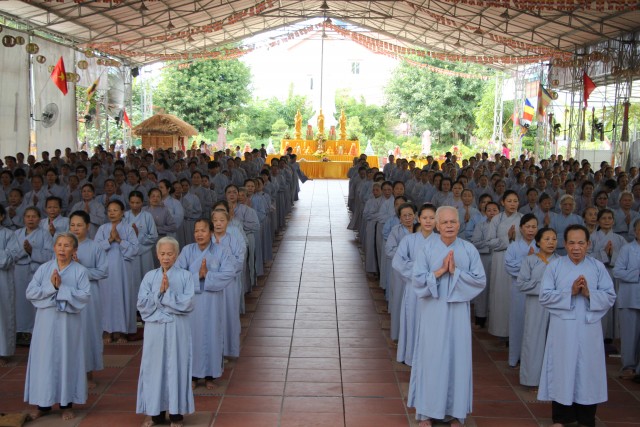 Thái Bình: Đại lễ Vu Lan tại chùa Từ Xuyên (ngày thứ nhất)