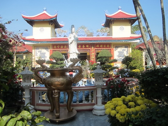 Ngày Giỗ Tổ  Khai sơn  thăm chùa Sắc tứ Minh Thiện (Diên Khánh)