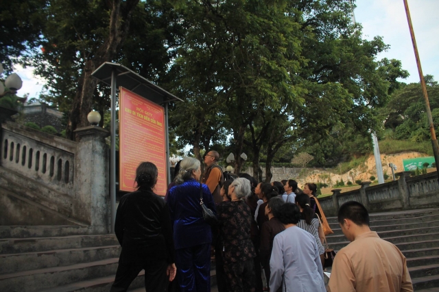 Thanh Hóa: Phật giáo Triệu Sơn hành hương Yên Tử