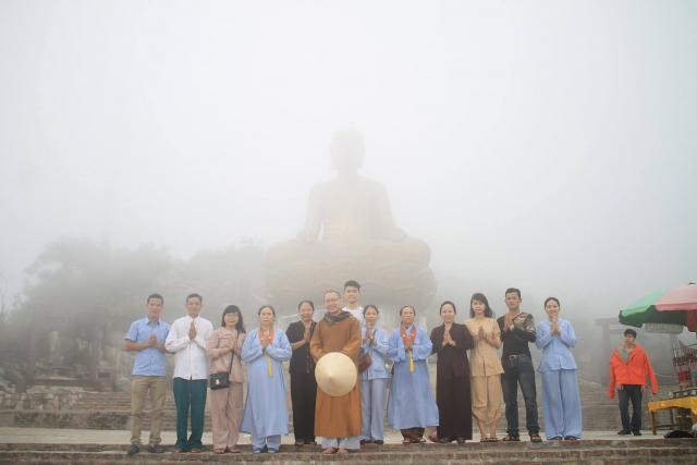 Thanh Hóa: Phật giáo Triệu Sơn hành hương Yên Tử