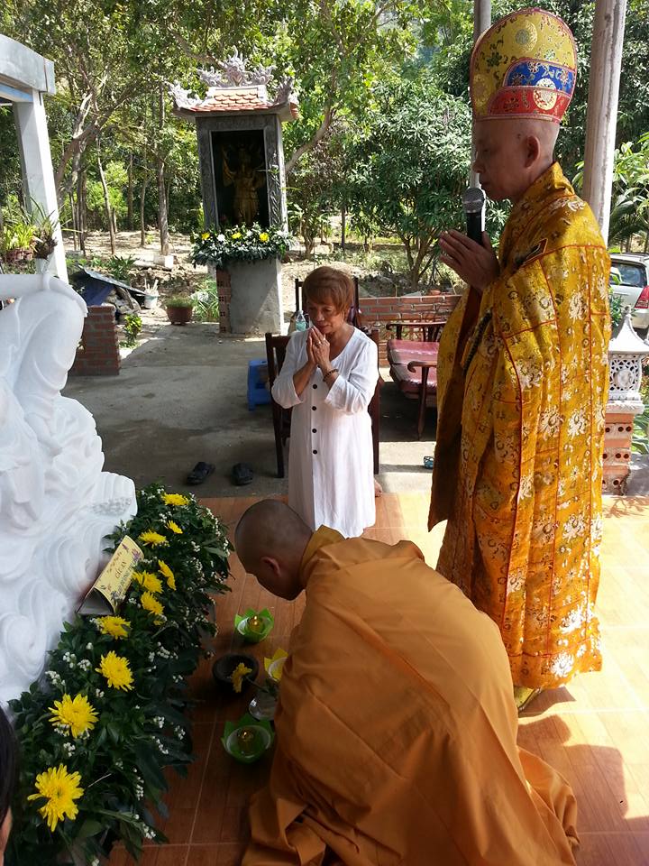 Khánh Hòa: Tịnh thất Pháp Hoa an vị Tôn tượng Bồ tát Quán Thế Âm