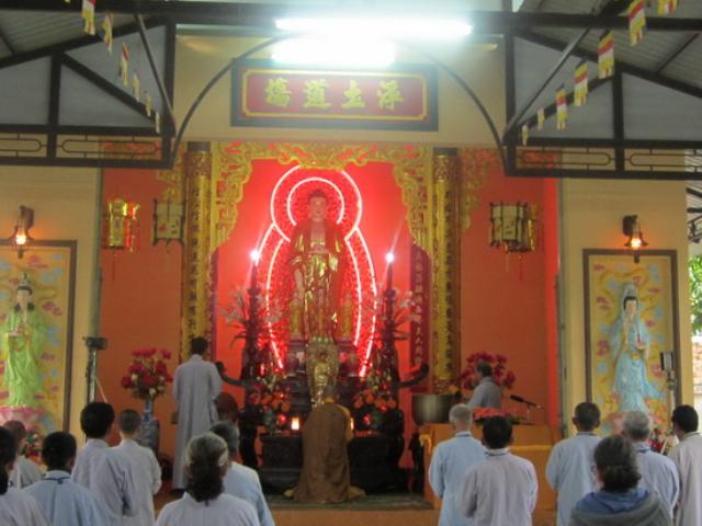 Ngày Giỗ Tổ  Khai sơn  thăm chùa Sắc tứ Minh Thiện (Diên Khánh)