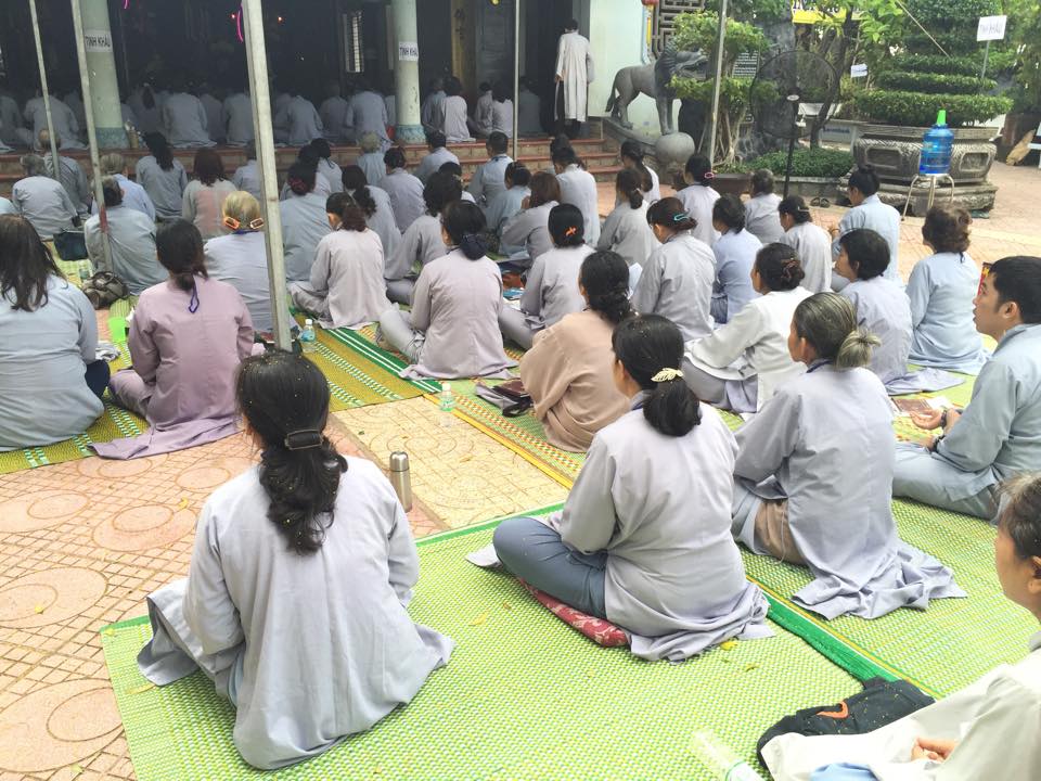 Khánh Hòa: Chùa Kỳ Viên Trung Nghĩa – Khóa tu “Một ngày Tịnh lạc” lần thứ 12