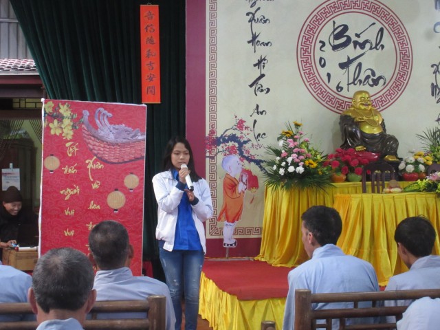 Thái Bình: Gần 200 người khuyết tật về chùa Từ Xuyên dự khóa tu