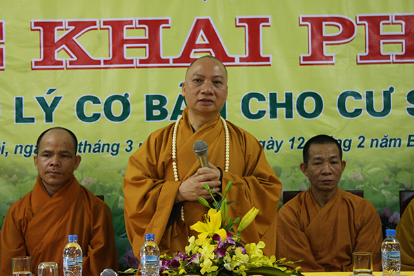 Hà Nội: Khai giảng lớp giáo lý cho cư sĩ, Phật tử tại chùa Tăng Phúc