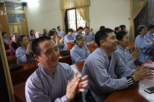 Hà Nội: Khai giảng lớp giáo lý cho cư sĩ, Phật tử tại chùa Tăng Phúc