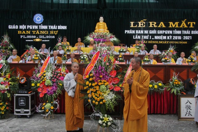 Thái Bình: Lễ ra mắt phân ban Ni giới tỉnh