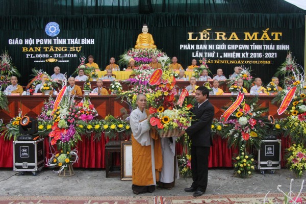 Thái Bình: Lễ ra mắt phân ban Ni giới tỉnh