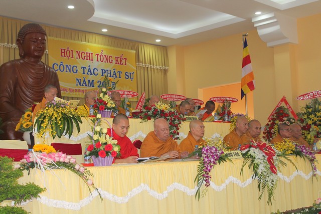 Bình Dương: Hội nghị tổng kết công tác Phật sự 2015