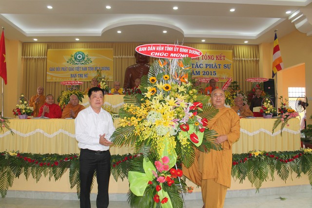 Bình Dương: Hội nghị tổng kết công tác Phật sự 2015
