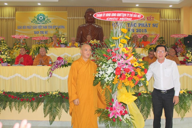 Bình Dương: Hội nghị tổng kết công tác Phật sự 2015