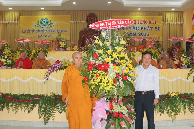Bình Dương: Hội nghị tổng kết công tác Phật sự 2015