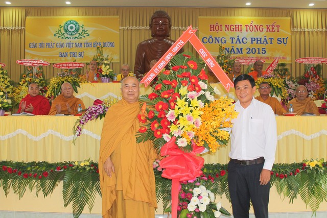 Bình Dương: Hội nghị tổng kết công tác Phật sự 2015