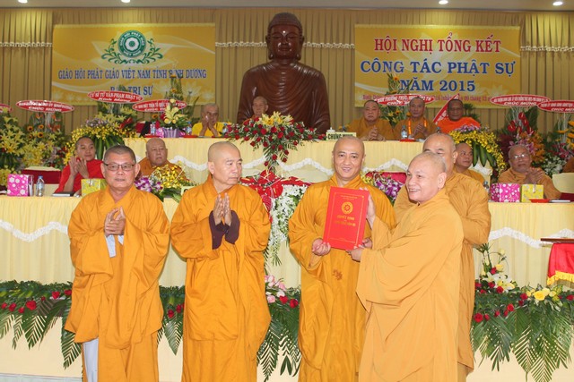 Bình Dương: Hội nghị tổng kết công tác Phật sự 2015