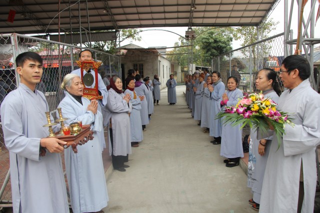 Thái Bình: HT.Yoshimizu Daichi thăm và thuyết giảng tại chùa Từ Xuyên