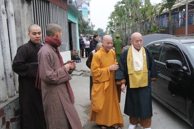 Thái Bình: HT.Yoshimizu Daichi thăm và thuyết giảng tại chùa Từ Xuyên