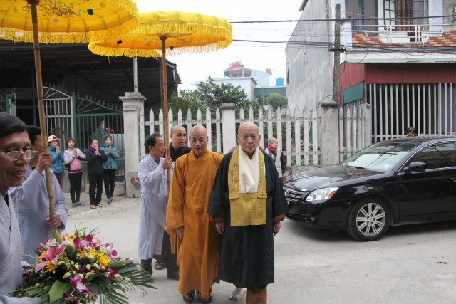 Thái Bình: HT.Yoshimizu Daichi thăm và thuyết giảng tại chùa Từ Xuyên