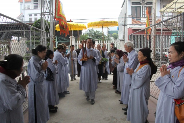 Thái Bình: HT.Yoshimizu Daichi thăm và thuyết giảng tại chùa Từ Xuyên