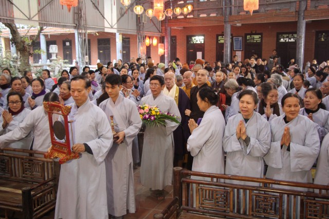 Thái Bình: HT.Yoshimizu Daichi thăm và thuyết giảng tại chùa Từ Xuyên