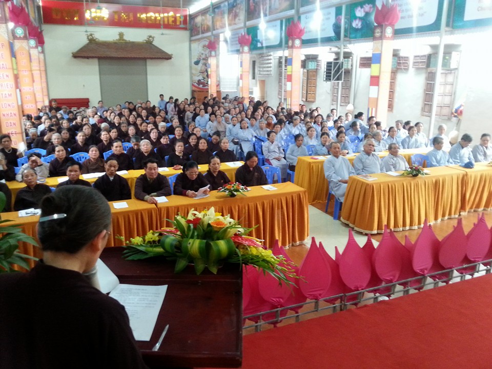 Thanh Hóa: Khai giảng lớp giáo lý dành cho cư sỹ Phật tử khóa thứ I năm thứ chín tại chùa Thanh Hà