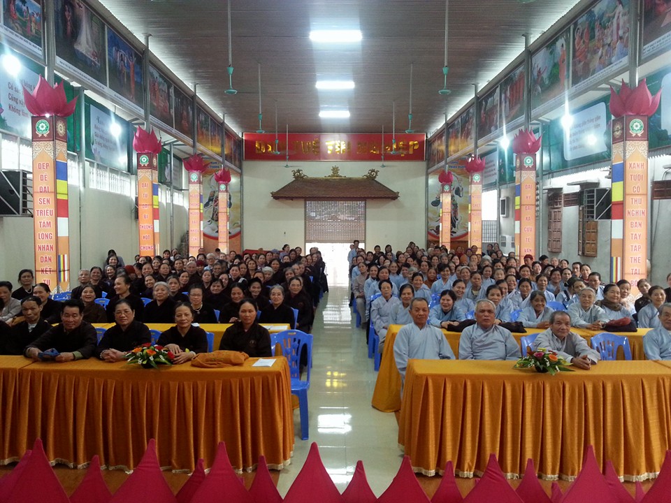 Thanh Hóa: Khai giảng lớp giáo lý dành cho cư sỹ Phật tử khóa thứ I năm thứ chín tại chùa Thanh Hà