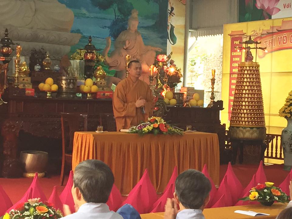Thanh Hóa: Khai giảng lớp giáo lý dành cho cư sỹ Phật tử khóa thứ I năm thứ chín tại chùa Thanh Hà