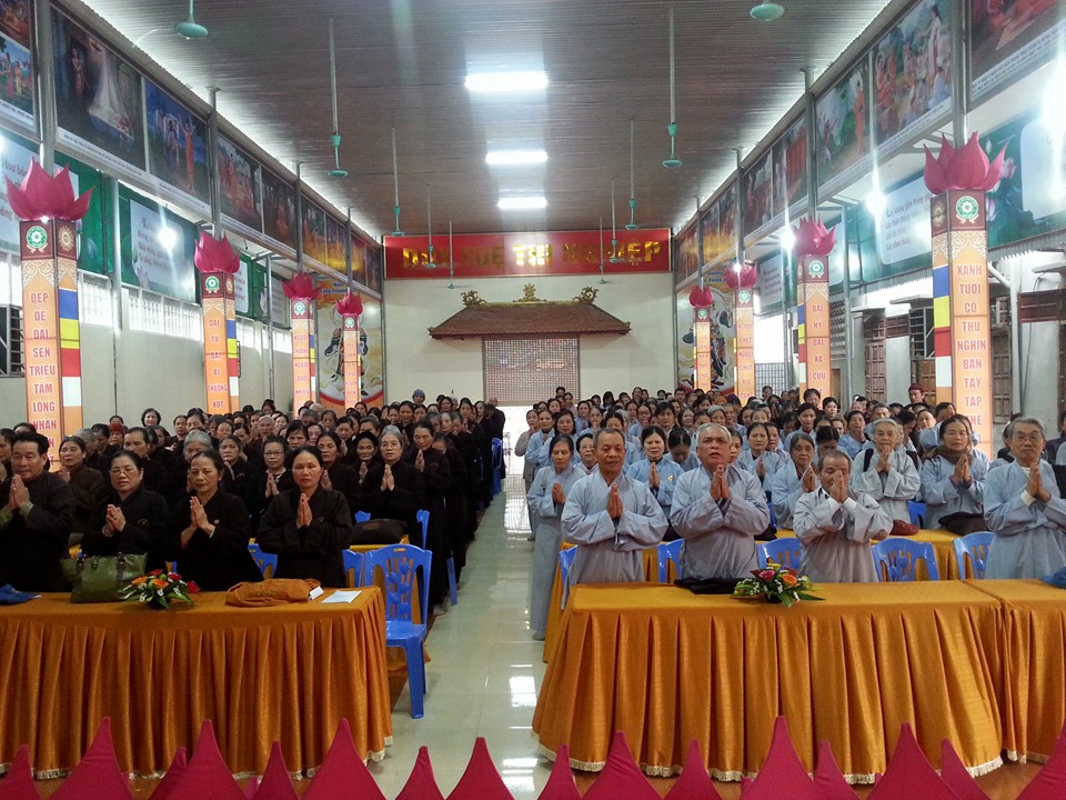 Thanh Hóa: Khai giảng lớp giáo lý dành cho cư sỹ Phật tử khóa thứ I năm thứ chín tại chùa Thanh Hà