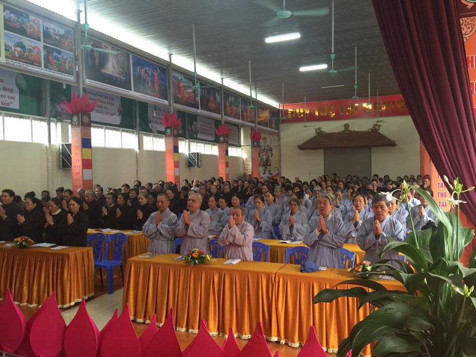 Thanh Hóa: Khai giảng lớp giáo lý dành cho cư sỹ Phật tử khóa thứ I năm thứ chín tại chùa Thanh Hà