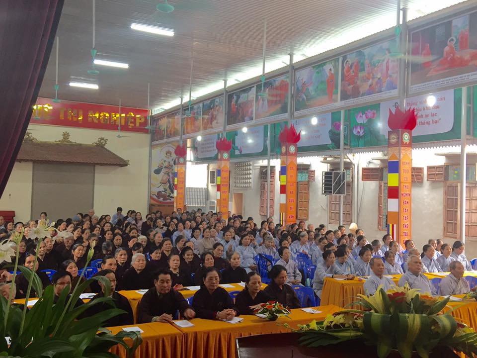 Thanh Hóa: Khai giảng lớp giáo lý dành cho cư sỹ Phật tử khóa thứ I năm thứ chín tại chùa Thanh Hà